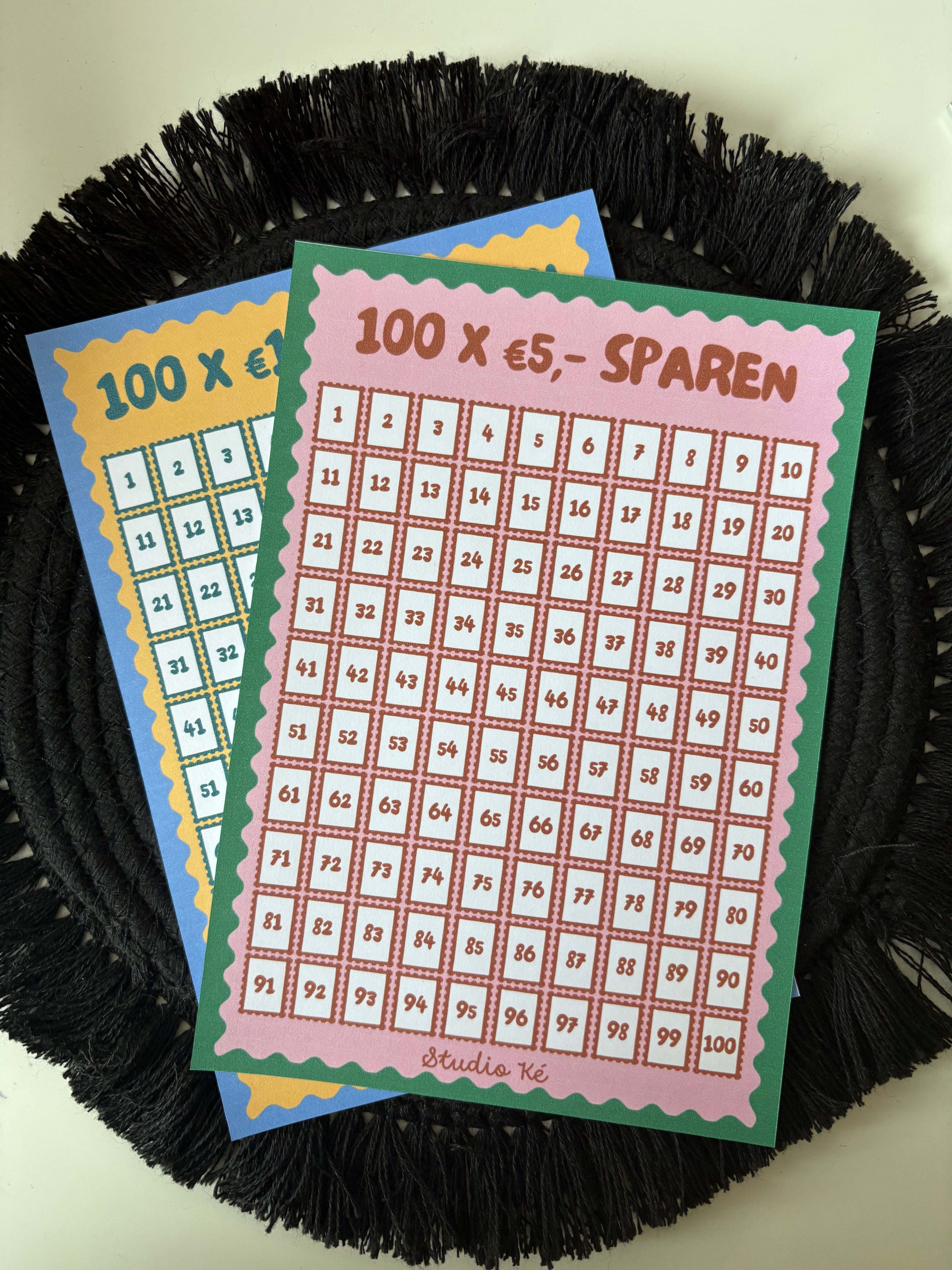 100x Spaarchallenge A5