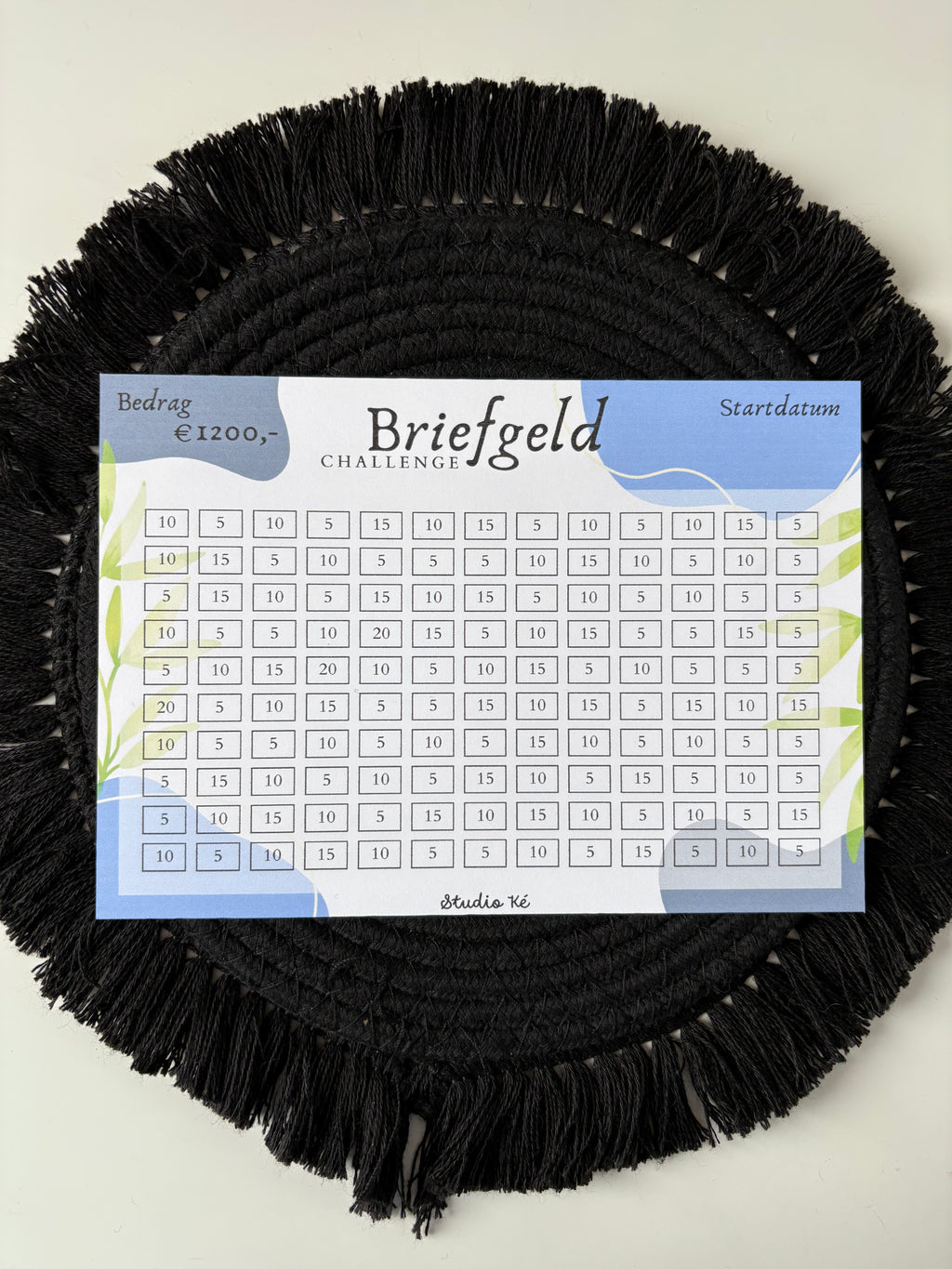Briefgeld challenge A5