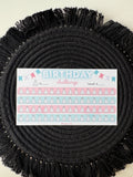 Birthday challenge A6